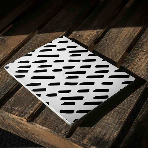 Black Dash Surface Laptop 2 Skin